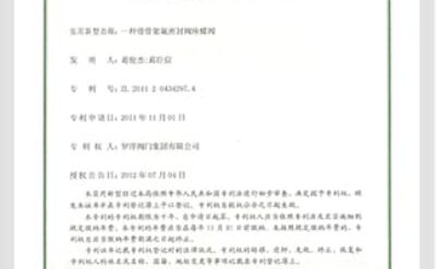 Fluorine Butterfly Valve with Framework