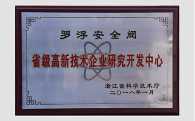 Department of Science and Technology of Zhejiang Province: Provincial High-Tech Enterprise Research and Development Center