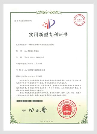 High-Performance Safety Valve with Back Pressure Adjusting Ring